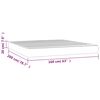 vidaXL Matelas de lit à ressorts ensachés Taupe 160x200x20 cm Tissu