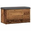 vidaXL Banc de rangement vieux bois 82x42x45 cm bois d'ing&eacute;nierie