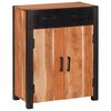 vidaXL Buffet avec tiroir Marron 55 x 30 x 75 cm Bois d'Acacia Massif