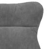 vidaXL fauteuil Gris fonc&eacute; 69 x 74 x 93 cm Velours
