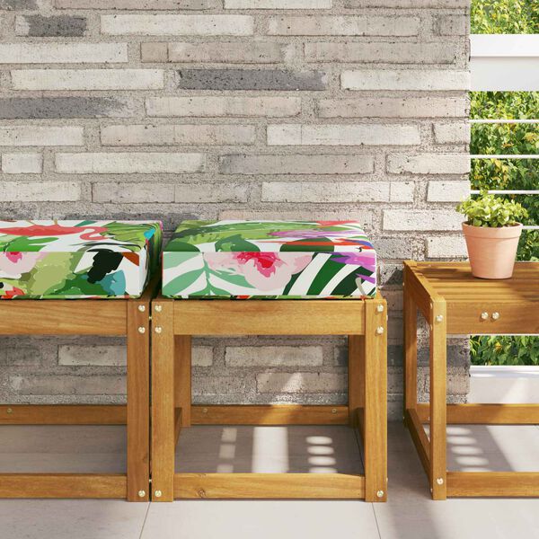 vidaXL Coussin de Si&egrave;ge d'Ext&eacute;rieur color&eacute; 40 x 40 x 8 cm