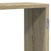 vidaXL &Eacute;tag&egrave;re murale ch&ecirc;ne sonoma 159x18x65 cm bois d'ing&eacute;nierie