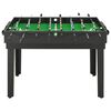 vidaXL Table de jeu multiple 15 en 1 121x61x82 cm Noir