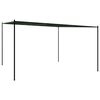 vidaXL Pavillon 4 x 3,98 x 2,67 m Vert Polyester et Acier