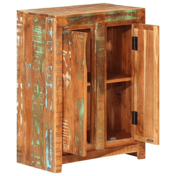 vidaXL Buffet 55x33x75 cm bois massif de récupération