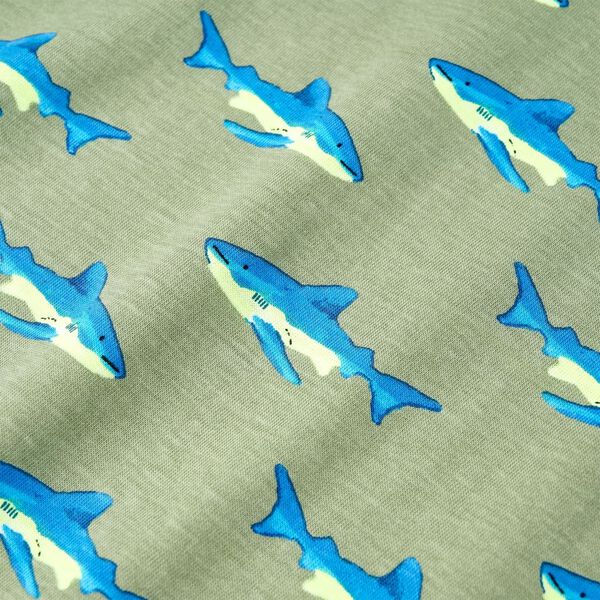 T-shirt pour enfants kaki clair 116