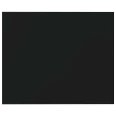 vidaXL Panneaux de bibliothèque 4 pcs Noir 60x50x1,5 cm Aggloméré