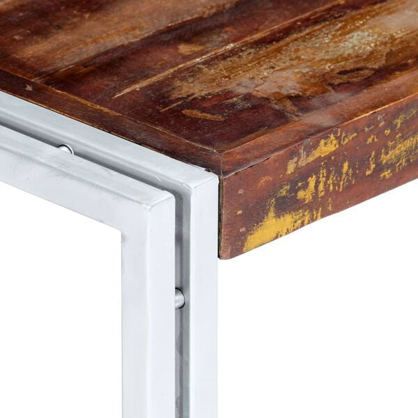 vidaXL Table basse 120x60x35 cm Bois de récupération solide
