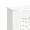 vidaXL Cache-radiateurs 2 pcs Blanc 172x19x81,5 cm MDF