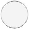 vidaXL Miroir mural Argent&eacute; &Oslash; 20 cm Rond