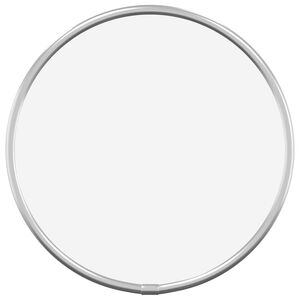 vidaXL Miroir mural Argent&eacute; &Oslash; 20 cm Rond