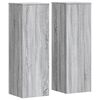 vidaXL Supports pour plantes 2 pcs sonoma gris bois d'ing&eacute;nierie