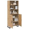 vidaXL Haut Armoire Ch&ecirc;ne artisanal 69,5 x 34 x 180 cm