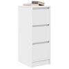 vidaXL Buffet blanc 29,5x34x76 cm bois d'ing&eacute;nierie