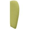 vidaXL Oreille de t&ecirc;te de lit Vert 40 x 23 x 6 cm tissu