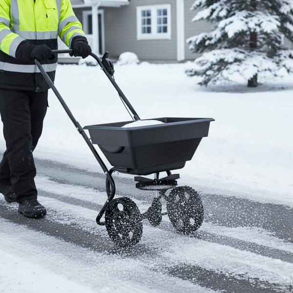 vidaXL &Eacute;pandeur Noir 47 x 82 x 75 cm PVC et Acier