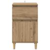 vidaXL Cabinet de chevet 2 pcs Ch&ecirc;ne artisanal 40 x 35 x 70 cm