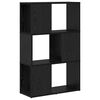 vidaXL Ensemble meuble TV 60 x 24 x 94,5 cm Noir Bois d'ing&eacute;nierie