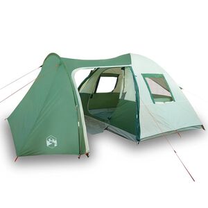 vidaXL Tente familiale &agrave; d&ocirc;me 6 personnes vert imperm&eacute;able