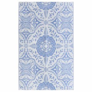 vidaXL Tapis d'ext&eacute;rieur ARAKIL Bleu azur&eacute; 190x290 cm PP