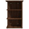 vidaXL Armoire lat&eacute;rale Ch&ecirc;ne marron 35x35x55 cm Bois d'ing&eacute;nierie