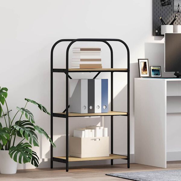 vidaXL &Eacute;tag&egrave;re Ch&ecirc;ne Sonoma 60 x 30 x 109 cm Bois d'ing&eacute;nierie