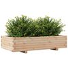 vidaXL Jardinière 110x60x26,5 cm bois de pin massif