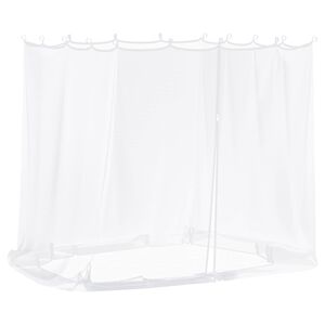 vidaXL Moustiquaire pour gazebo 220 mesh Blanc 2 x 2 x 2 m Polyester