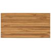 vidaXL Plateau de table 100 x 50 x 3,5 cm Rectangulaire Naturel