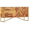 vidaXL Buffet 118x30x60 cm Bois massif de Sesham
