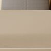 vidaXL Draps-housses Jersey 2 pcs Taupe 90x200 cm Coton