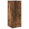 vidaXL Porte-parapluie Ch&ecirc;ne fum&eacute; 25 x 24,5 x 64 cm Bois d'ing&eacute;nierie