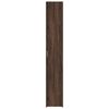 vidaXL Buffet haut chêne marron 30x42,5x185 cm bois d'ingénierie
