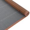 vidaXL Tapis rectangulaire marron 80x400 cm bambou