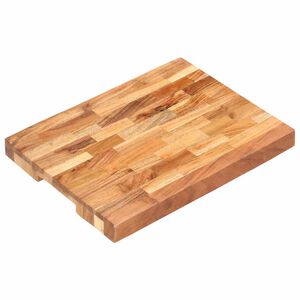 vidaXL Planche &agrave; d&eacute;couper 40x30x4 cm Bois d'acacia massif