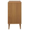 vidaXL Buffet MOLDE Marron 76,5x40x80 cm Bois massif de pin