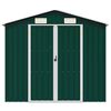 vidaXL Abri de jardin Vert 205x129x183 cm Acier galvanisé