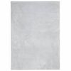 vidaXL Tapis HUARTE &agrave; poils courts doux et lavable gris 140x200 cm