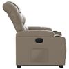 vidaXL Fauteuil inclinable Cappuccino Similicuir
