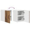 vidaXL Armoire de cuisine Kalmar 2 pcs Bois ancien 30 x 31 x 40 cm