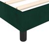 vidaXL Sommier à lattes de lit avec matelas Vert foncé 90x190 cm