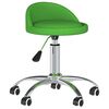 vidaXL Tabouret de massage Vert Similicuir