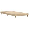 vidaXL Cadre de lit sans matelas chêne sonoma 90x200 cm