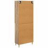 vidaXL Haut Armoire Ch&ecirc;ne artisanal 69,5 x 34 x 180 cm
