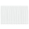 vidaXL Rideau en Dentelle Blanc 160 x 400 cm Polyester