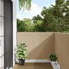 vidaXL &Eacute;cran de balcon Beige 120x400 cm Tissu Oxford