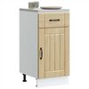 vidaXL Armoire de cuisine Lucca ch&ecirc;ne sonoma bois ing&eacute;nierie