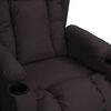 vidaXL Fauteuil Noir Similicuir