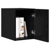vidaXL Armoire Murale Ch&ecirc;ne noir 30 x 42,5 x 39,5 cm Bois d'ing&eacute;nierie