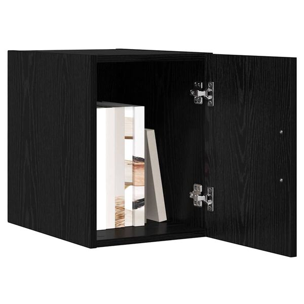 vidaXL Armoire Murale Ch&ecirc;ne noir 30 x 42,5 x 39,5 cm Bois d'ing&eacute;nierie
